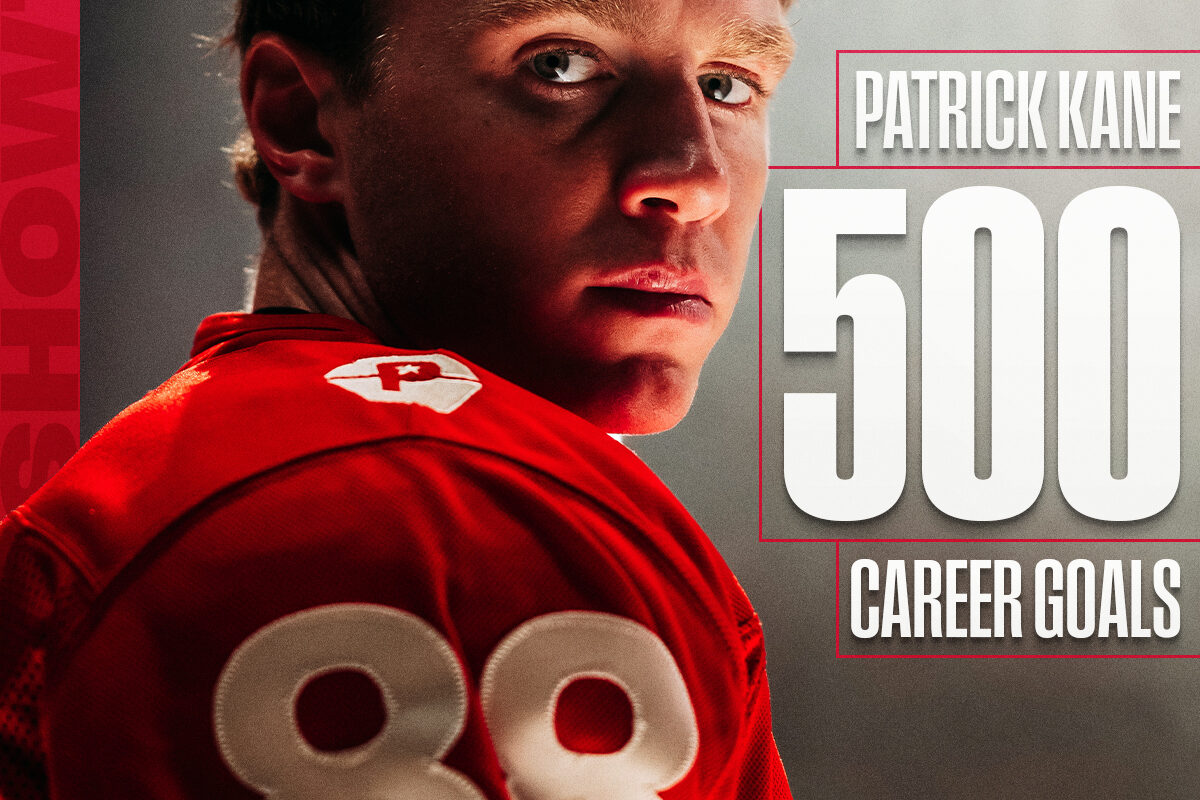 Showtime: Patrick Kane alcanza los 500 goles en la NHL
